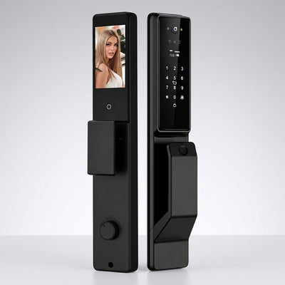Smart Door Lock Built for Maximum Security, 3D Face Recognition, Alexa Voice Control, Tuya APP