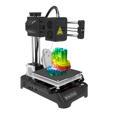 3D Printer K9 Easy to Use One-Click Print Mainboard Magnetic Platform Desktop Mini Printer K7 for Beginner Kid Gift