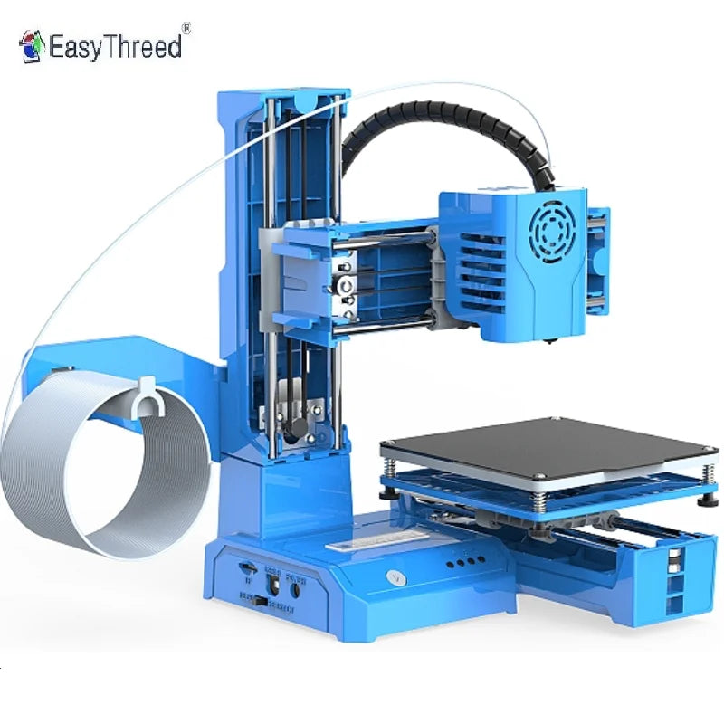 3D Printer K9 Easy to Use One-Click Print Mainboard Magnetic Platform Desktop Mini Printer K7 for Beginner Kid Gift