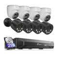 Security Camera System Engineered for 24/7 Property Protection, 4K Ultra HD, Smart AI Detection, 2TB Storage