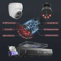 4K Ultra HD 8-Channel 8MP Poe 2TB NVR Security Camera System with 8-Wired Poe IP Cameras, Smart Human Vehicle Detection — How It Works