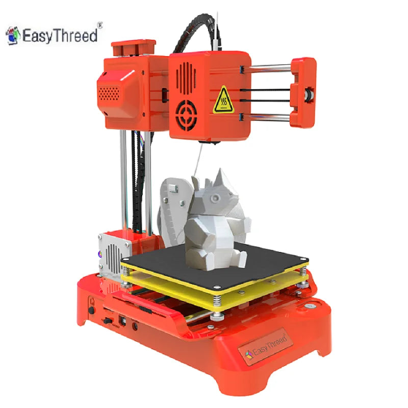 3D Printer K9 Easy to Use One-Click Print Mainboard Magnetic Platform Desktop Mini Printer K7 for Beginner Kid Gift