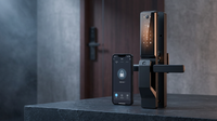 Alexa Voice Control Smart Door Lock Tuya APP 3D Face Recognition Electronic Digital Smart Door Lock with Camera — Lifestyle