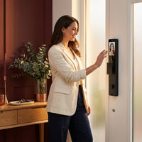 Alexa Voice Control Smart Door Lock Tuya APP 3D Face Recognition Electronic Digital Smart Door Lock with Camera — Lifestyle