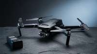 Drones with Camera for Adults 4K, GPS Drone with Obstacle Alert & Auto Return, 54 Mins Flight 3 Batteries, Brushless Motor, Foldable Mini Drone under 249G, 5G Wifi -  P17, Age 14+ (Black,Small) — Lifestyle