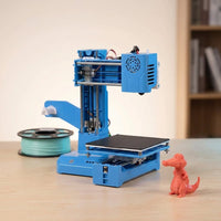 Mini 3D Printer Fully Assembled with Automatic Leveling, 100X100X100Mm Build Size 3D Printing Machine for Beginners, Kids, Students | Plug-And-Play Educational 3D Printer with Mobile App Control — Studio Shot